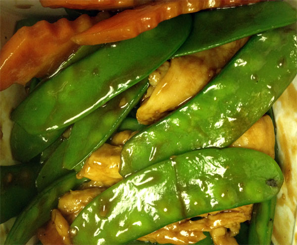 Chicken with Peapods (Snow Peas)