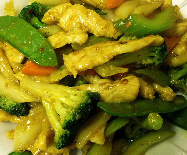 Curry Chicken with Mixed Vegetables