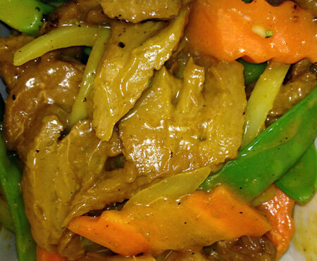 Curry Mock Duck with Mixed Vegetables - Perfectly Spiced Recipe