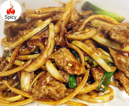 Hot and Spicy Pork (not vegetables)