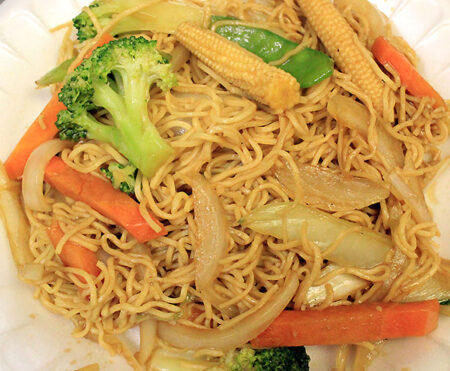Vegetarian Lomein (no meat)